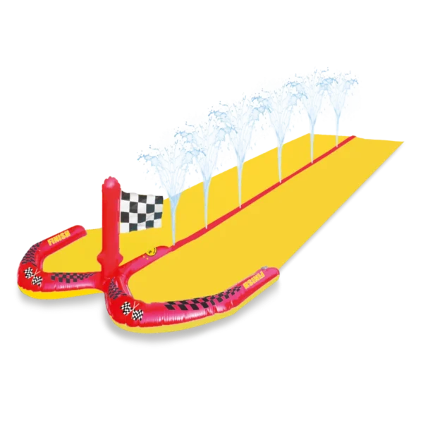 Opblaasbare Waterglijbaan Racing | Swim Essentials