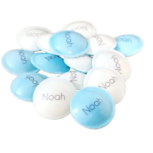 Zure hosties / ufo's - blauw