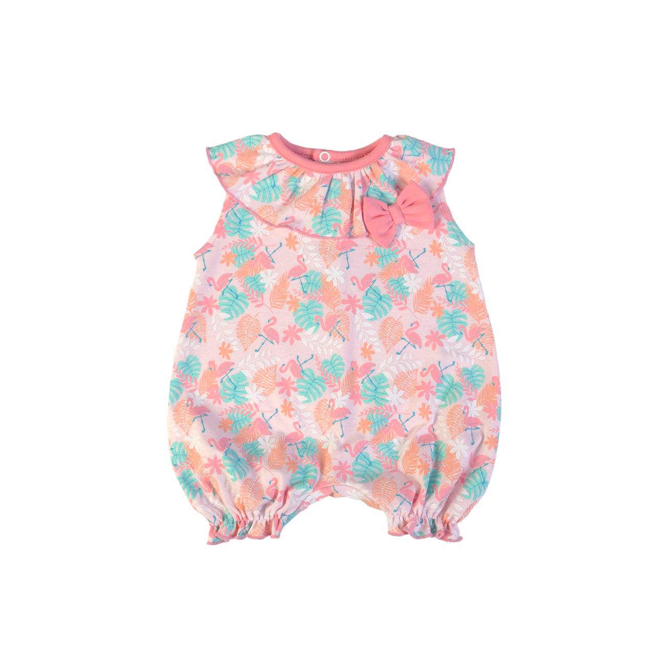 FS Baby - Zomer romper fancy flamingo FS Baby | Zomer romper 'Fancy flamingo'
