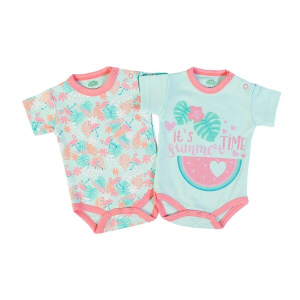 Romperset Fancy flamingo | FS Baby