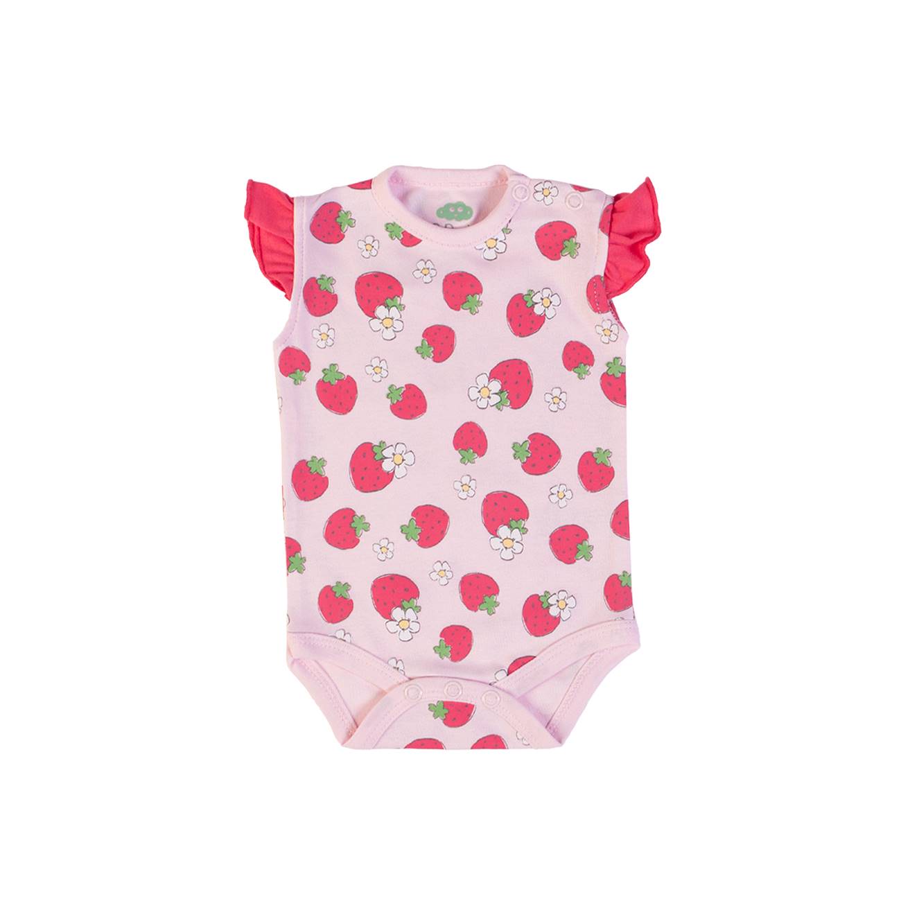 IMG_5376 FS Baby | Romper 'Sweet strawberry'
