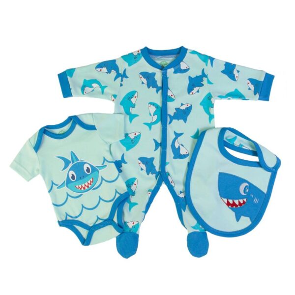 FS Baby | 3-delige Set 'Sharktales'