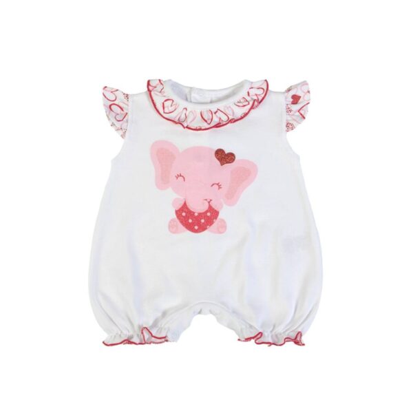 FS Baby | Zomer romper 'Lovely elephant'