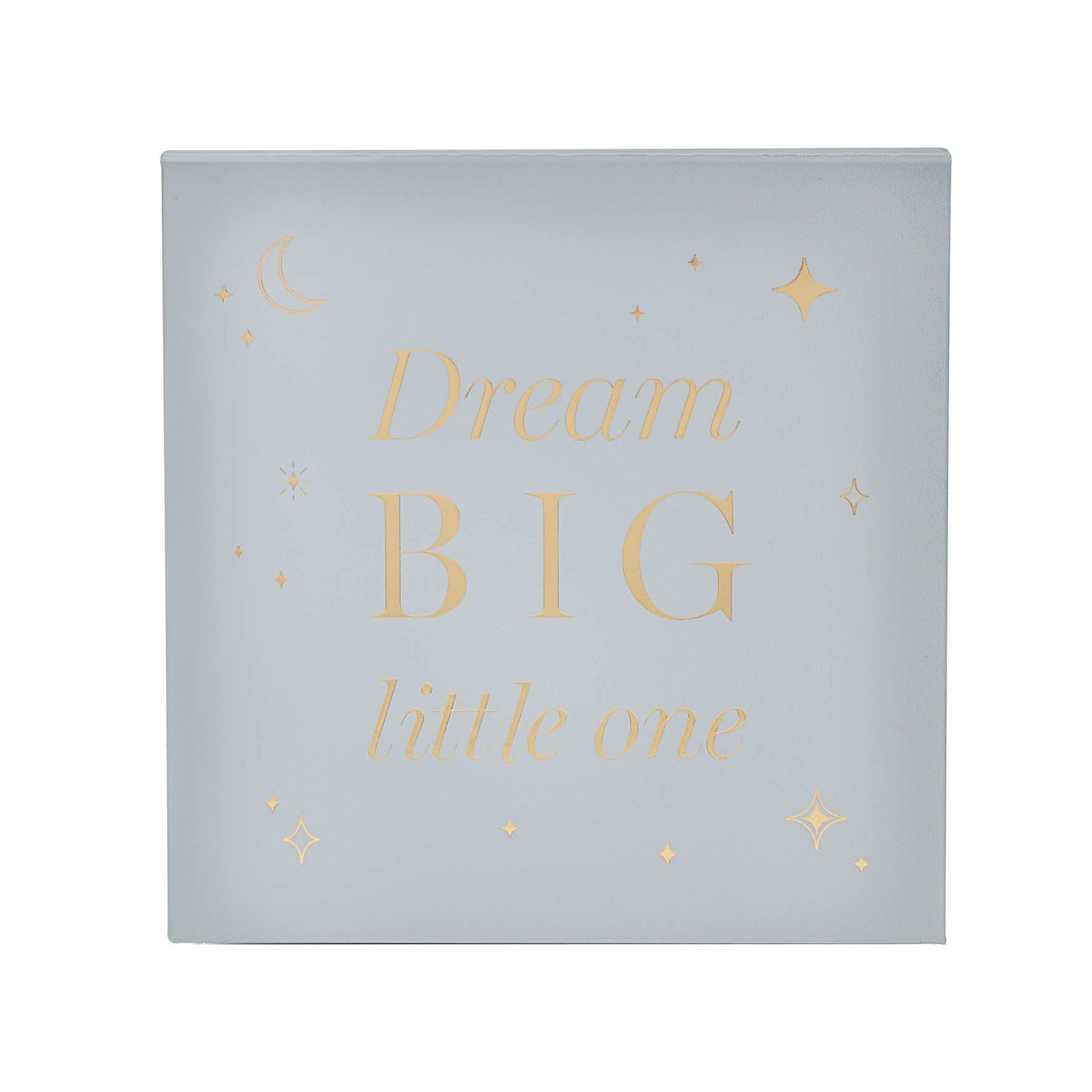 Bewaardoos " Dream Big " Blauw | Bambino