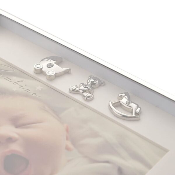 Fotolijst 3 Icons Zilver | Bambino