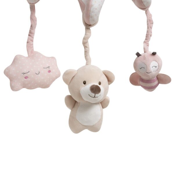 Boxspiraal / Activiteitenspiraal - Beertje - Roze