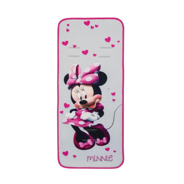 Disney - Zitting hoes voor wandelwagen - Minnie Mouse hartjes