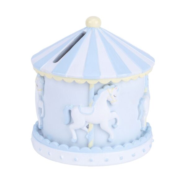Spaarpot Carousel Blauw | Hello Baby