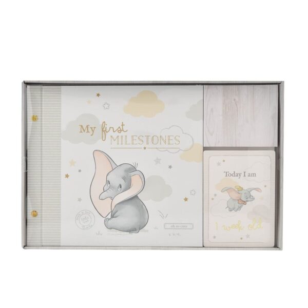 Disney Fotoalbum & Mijlpaal kaarten Set Dombo