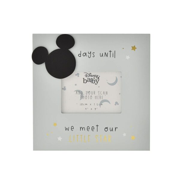 Disney Echo Fotolijst Mickey '..Days untill we meet our little star'