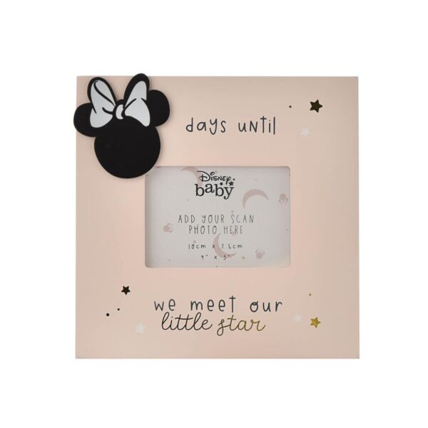 Disney Echo Fotolijst Minnie '.. Days Untill We Meet Our Little Star'