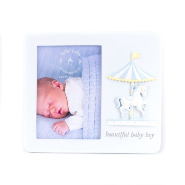 Fotolijst Carousel " Baby Boy " | Hello Baby