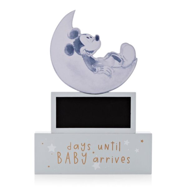 Disney Mickey Mouse Aftelblok - '..Days Untill Baby Arrives'