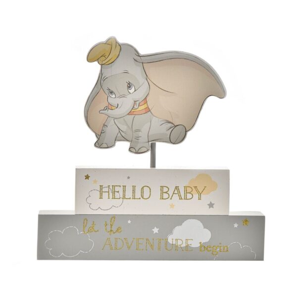 Dombo Decoratieblok ´Hello Baby ‘ - Disney