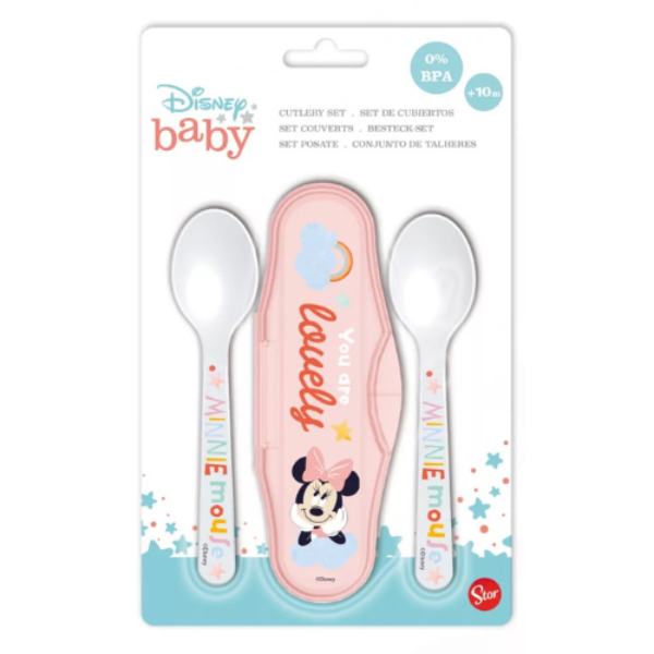 Disney Minnie Mouse Bestekset incl. Bewaarbox