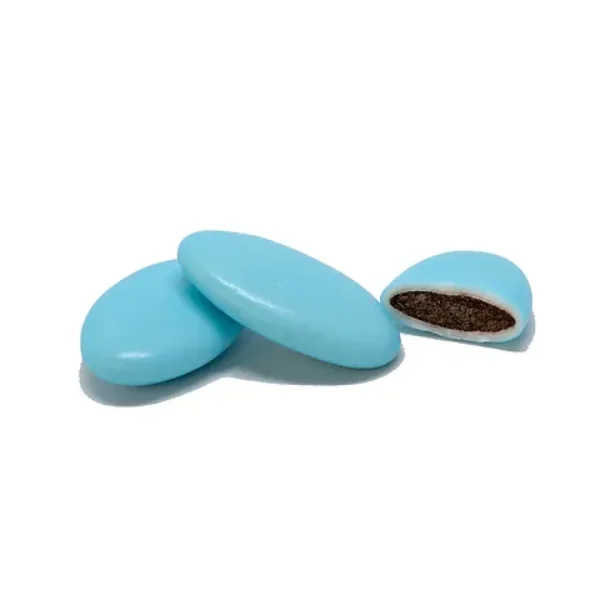 Suikerbonen Gelakt Hemelsblauw 1 KG | Papa Chocolat