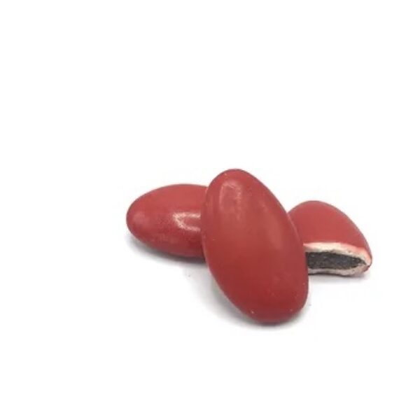 Suikerbonen Gelakt rood 1 KG | Papa Chocolat