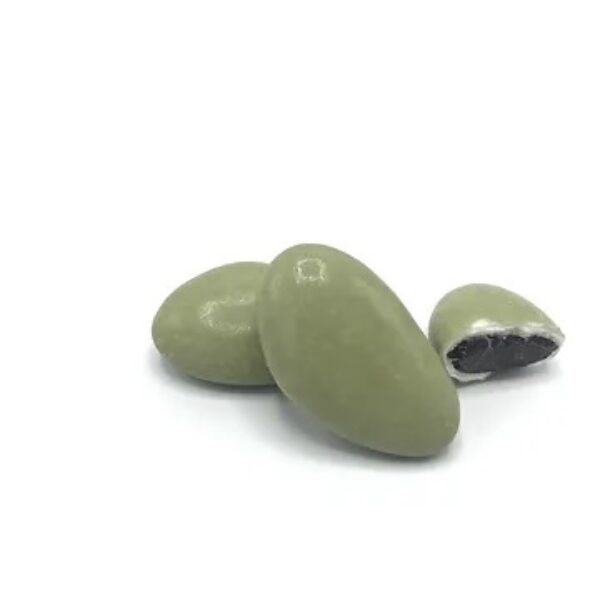 Suikerbonen Gelakt Olive Light 1 KG | Papa Chocolat