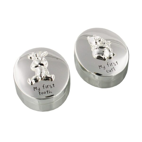 Winnie de Poeh Verzilverde 1e Tand & Krul bewaarset - Disney