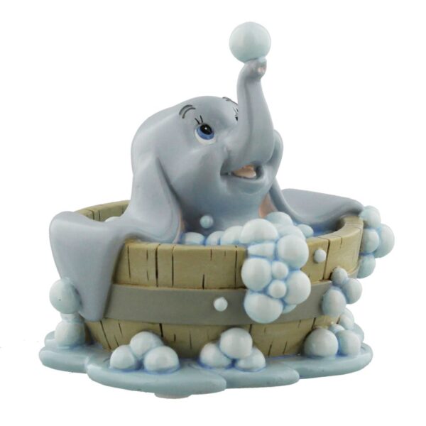 Beeldje Dombo in Bad - Baby Mine 10cm - Disney Magical Moments