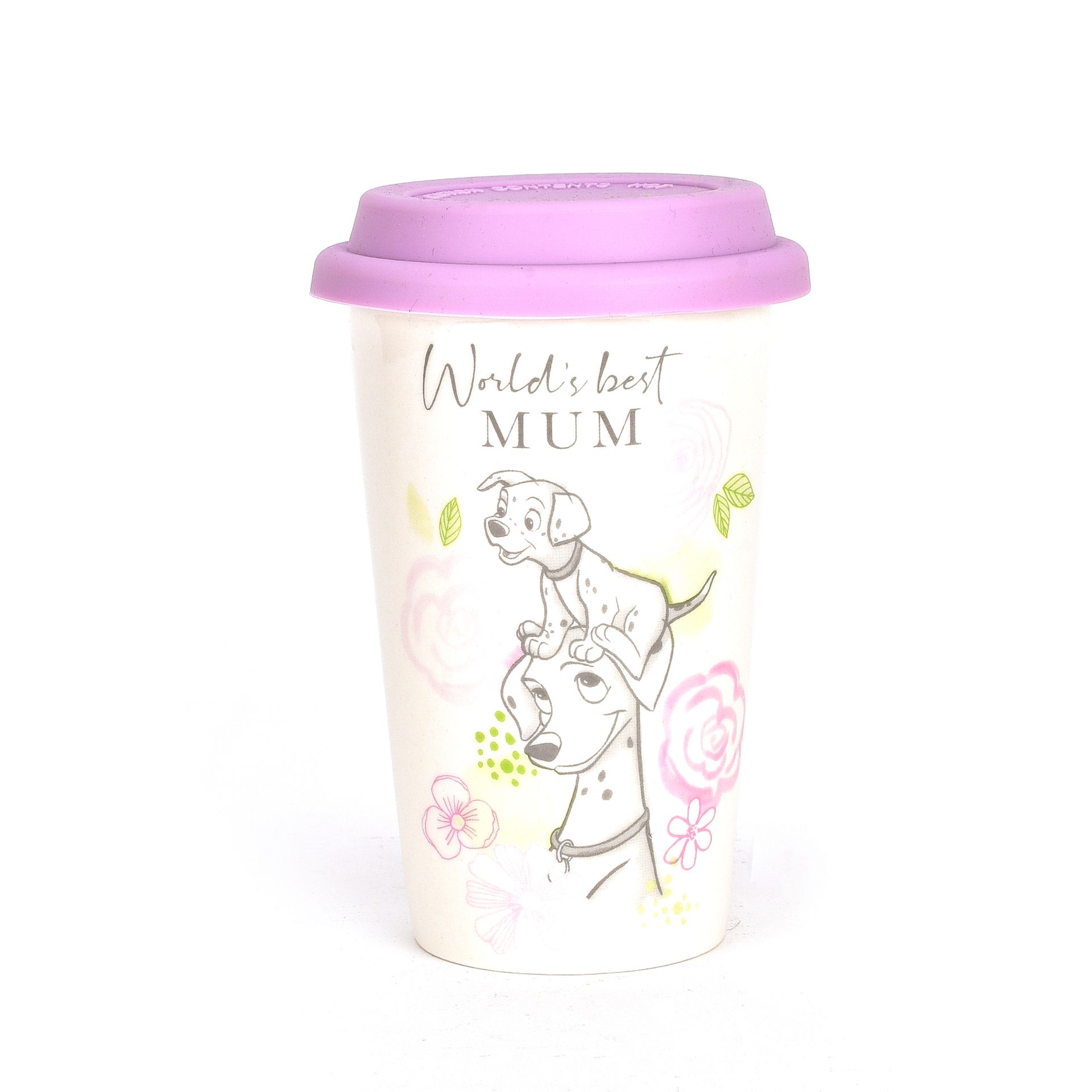 Dubbelwandige Reisbeker 101 Dalmatiërs Best Mum - Disney