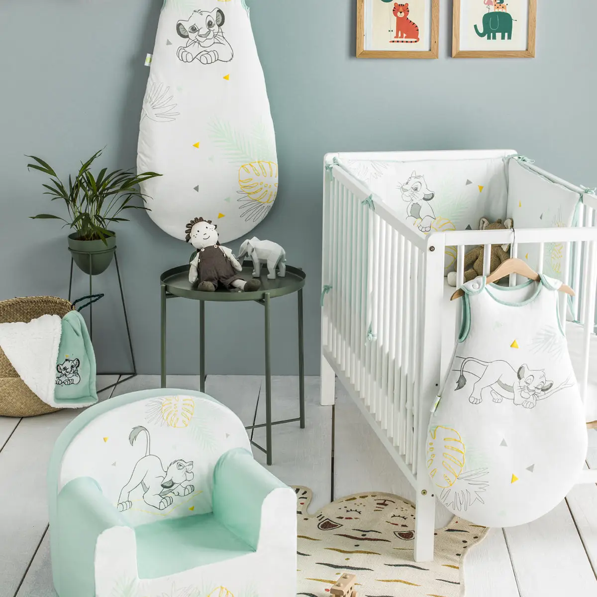 Ledikantbumper Lion King Snowflake - Disney - Afbeelding 4