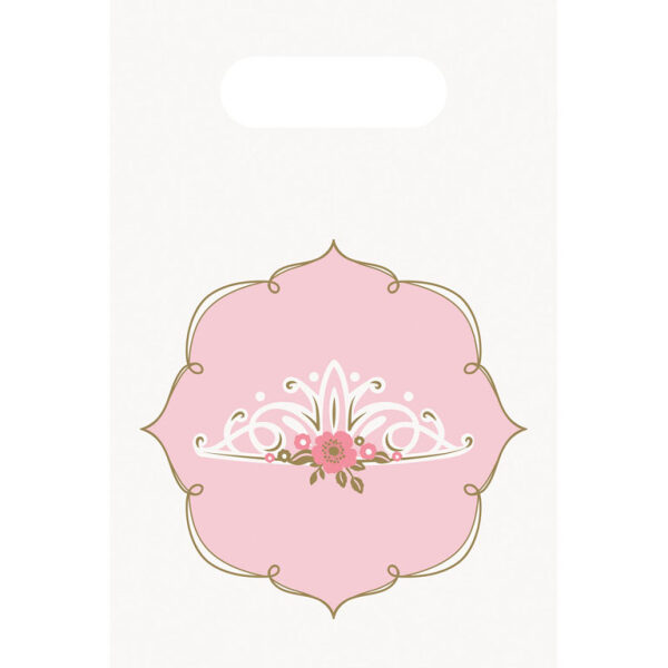 8 Papieren Zakjes 23,2 x 16,3 cm - Princess for a Day