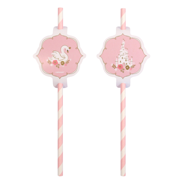 8 Rietjes 19,7 cm - Princess for a Day