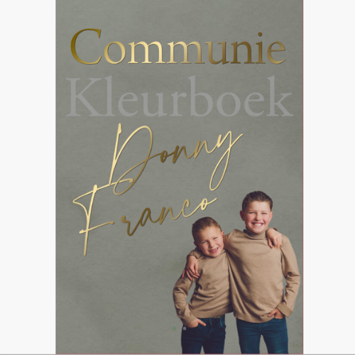 gepersonaliseerd kleurboek Gepersonaliseerde Kleurboekjes - Foliedruk